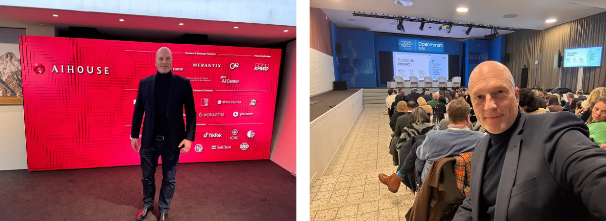 Benjamin Eule in Davos